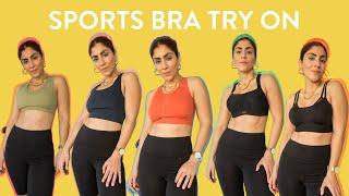 BEST SPORTS BRA FOR LARGE BUSTS TRYING ON 5 TOP RATED BRAS