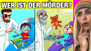 WER IST DER MÖRDER?  17 SCHWERE Rätsel gegen LANGEWEILE zum mitraten