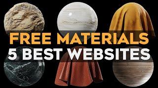 5 Best FREE Websites for PBR Textures and Materials