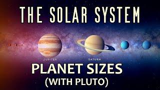 The Size and Scale of the Solar System - Comparing the Planets to Earth and the Sun