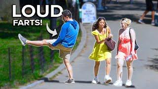 FUNNY Fart Prank Stretching Out the Farts