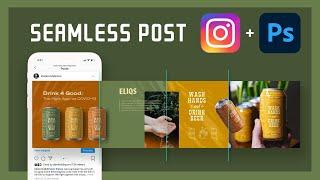 How to Design an Engaging Seamless Image Post in Instagram Photoshop Tutorial