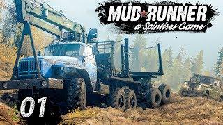 Spintires MudRunner  Erstes Gameplay ► #01 PREVIEW Off-Road Simulator First Look deutsch german