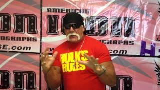 Hulk Hogan Promo for July 27 Public Signing at American Icon Autographs