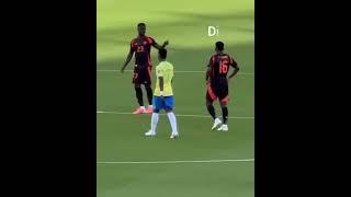 Vinicius Jr reaction to Raphinha Goal vs Colombia #football