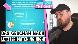 ES GIBT KEIN WIEDERSEHEN  Are You The One?  Marcel Reaktion