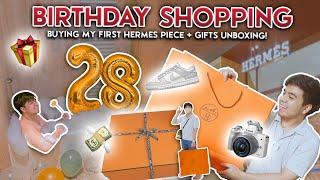 What I Got For My Birthday Hermes Shopping & Gifts Unboxing  • Red Diaz