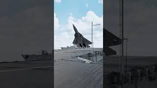 Sukhoi Su-57 Executed a Flawless Touchdown on the Aircraft Carrier