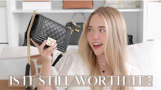 CHANEL BOY BAG REVIEW    SHOULD YOU BUY IT?? IS IT STILL WORTH IT ??