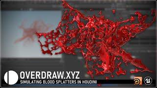 Simulating Blood Splatters in Houdini