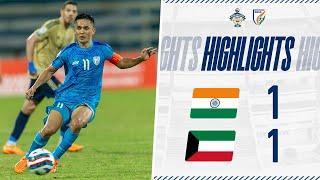 India 1-1 Kuwait  Full Highlights  SAFF Championship 2023