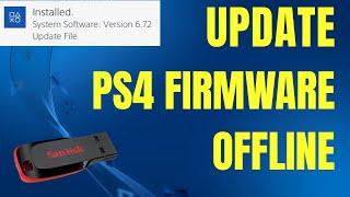 Update PS4 Firmware WITHOUT Connecting to Internet 2021