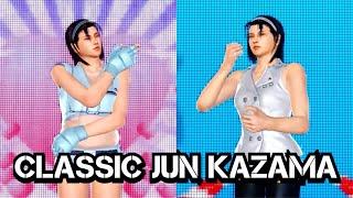Tekken Tag Tournament 2 - Classic Jun Kazama Costumes Showcase