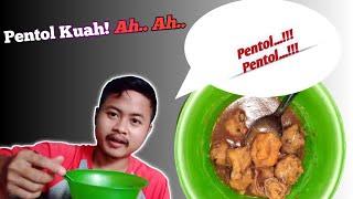 Mukbang Pentol Kuah Pedas Auto Ganasss