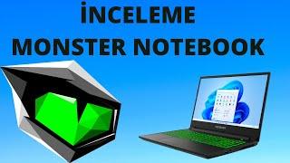 İNCELEME MONSTER NOTEBOOK