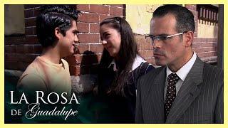 Castigan a Guadalupe por besuquearse con su novio en la escuela  La Rosa de Guadalupe 14  Dulce…