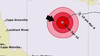 Understanding Tropical cyclone forecast track maps QLD