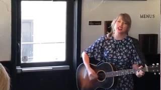 King Of My Heart Live Acoustic - Taylor Swift.