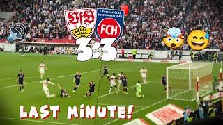 VfB Stuttgart 3️⃣3️⃣ 1. FC Heidenheim  Wildes Spiel  Last-Minute zu wenig ⁉️ Audio Stadion Vlog