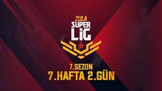 Zula Süper Lig 7. Sezon 7. Hafta 2. Gün Karşılaşmaları