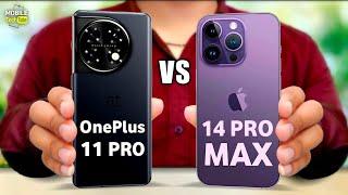 OnePlus 11 Pro vs iPhone 14 Pro Max  Comparison based on latest Leaks @mobiletechtube