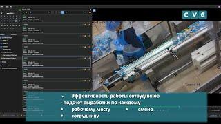 CVC Видеоаналитика на производственном предприятии 03.23