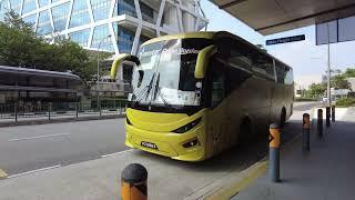 Booking a bus through Grab from Singapore to Johor Bahru