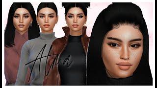 Alma Richards Mixed Ethnicity Sims On My Patreon - Sims 4 CAS + CC Folder & Sim Download