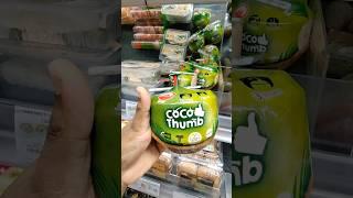 Fresh Coconut On The Go Press and Drink Coconut  #shortsvideo #shorts #travel