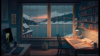 a snowy day in bergen  nordic lofi mix