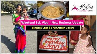 ️ Kalas Couture India Website Launch Mutton Biryani Eggless Tres Leches Cake Weekend Spl Vlog