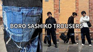 Yohji Yamamoto Syte x Kuon - Boro Sashiko Jacquard Trousers - Review  On Body  Styling