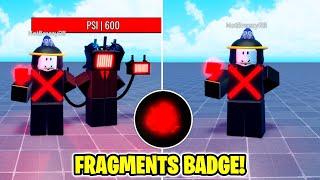 How to get FRAGMENTS BADGE + NEW AUTHOR in SUPER BOX SIEGE DEFENSE ROBLOX