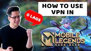 How to use VPN in Mobile Legends  Zero lags