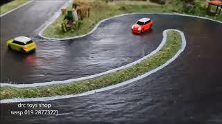 Turbo racing micro rc car 176 race test