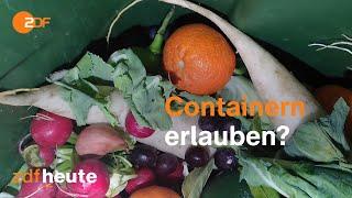 Illegal Essen retten – Sollte Containern erlaubt sein?