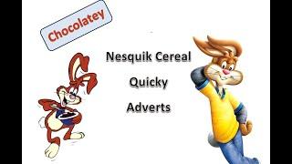 1993 -2022 Nesquik Quicky Rabbit Adverts Compilation