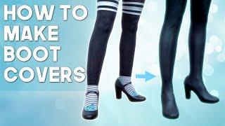 How to Make Cosplay Boot Covers - Tutorial