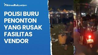 Selain Cari Panitia Polisi Buru Penonton yang Rusak Fasilitas Vendor di Konser Lentera Festival