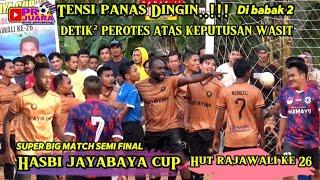 Detik² tensi panas hadiah penalti dimenit kerusial  Babak 2 Lingga buana vs legends b  semi final