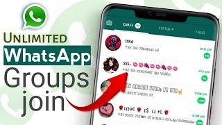 How to join unlimited whatsapp group 2023  WhatsApp group link join kaise kare