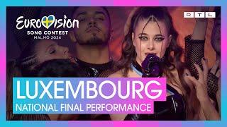 TALI - Fighter  Luxembourg   National Final Performance  Eurovision 2024