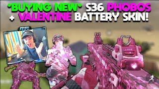 BUYING *NEW* S36 PHOBOS + VALENTINE BATTERY SKIN in COD MOBILE  BEST SKIN EVER 