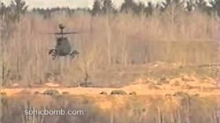 OH-58D Kiowa Warrior firing AIM-92 Stinger missile.