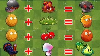 Pvz 2 Discovery - The Strength of the Fusion Plants compared to the Original Plant