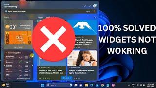 Windows 11 Widgets Not Working  5 Fixes - 2023