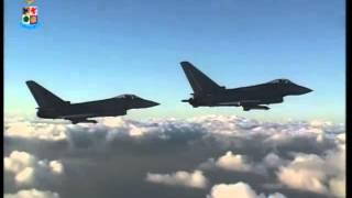 Film Intero Minaccia Aerea - Caccia Eurofighter 2000 Typhoon Aeronautica Militare