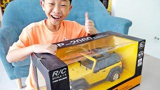 예준이의 자동차 장난감 개봉놀이 조종놀이 Car Toys Play with Outdoor Playground