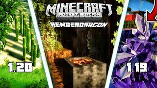 TOP 7 BEST MCPE 1.19.81  1.20+ ULTRA REALISTIC SHADERS  Render Dragon Minecraft Pe  AndroidiOS