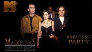 MADONNA’S TRUTH OR DARE PREMIER PARTY MTV SPECIAL 1991